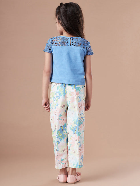 Girls Top With Trousers